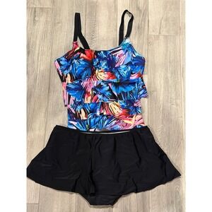 Womens 2 Piece Swimsuit Size 16 New